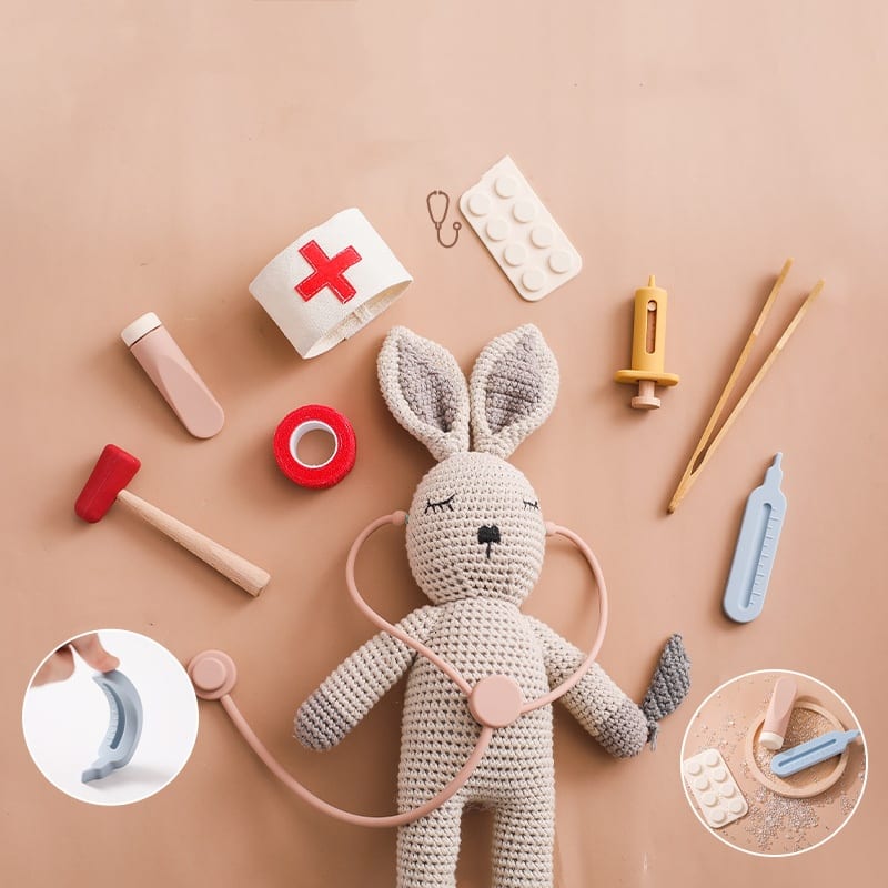 Children Play House Little Doctor Toy